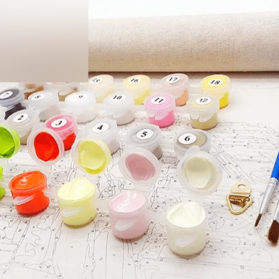 Paint by Numbers Kit Rottweiler Dog - Painting By Number