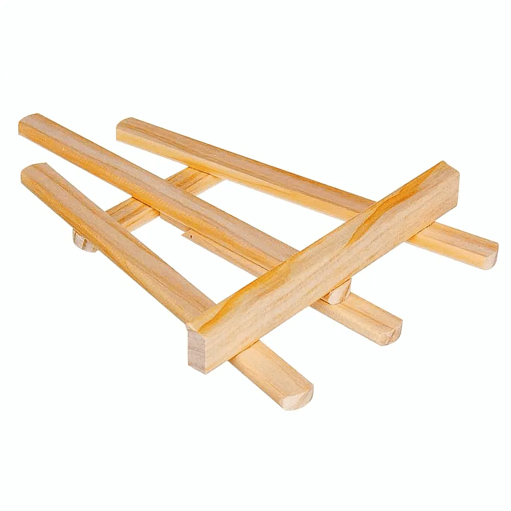 Chevalet en Bois de Table DIY 21x28cm Support Présentoir