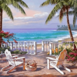 Paint by Numbers Kit Landscape Seaside - Painting By Number