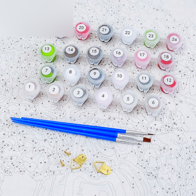 Paint by Numbers Kit Abstract Cat - Painting By Number