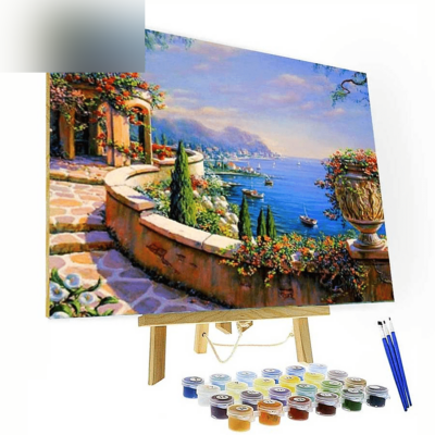 Landscape Paint by Numbers Kit