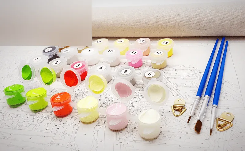 Kit de Pintar por Números Montaña de Hielo