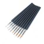 9 pcs High Quality Painting Brushes Detail Set - Painting By Number