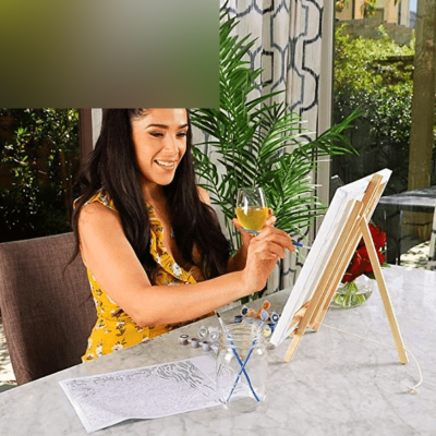 Reflection Cat Tiger  Paint By Number Kit - Painting By Number