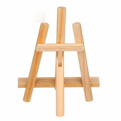 Chevalet en Bois de Table DIY 21x28cm Support Présentoir