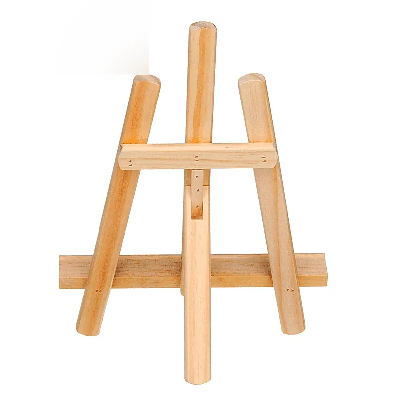 Chevalet en Bois de Table DIY 21x28cm Support Présentoir