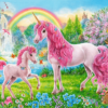 Paint by Numbers Kit for Kids Pink Unicorn - Painting By Number