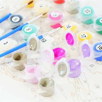 Paint by Numbers Kit Rose Perspective - Painting By Number