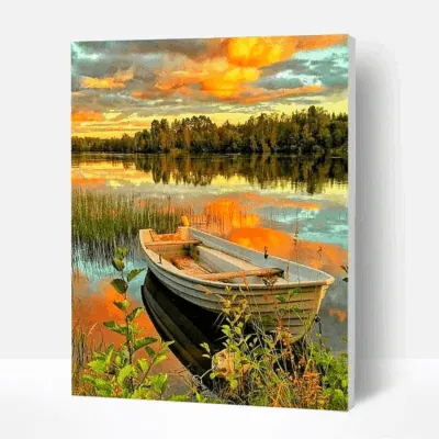 Landscape Scenery Paint by Numbers Kit