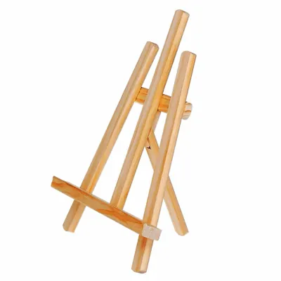 Chevalet en Bois de Table DIY 21x28cm Support Présentoir