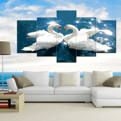 Custom Paint by Numbers Kit Multi-Panel - Painting By Number