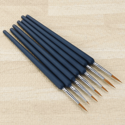 High Premium Quality Painting Brushes Detail Set 9 pcs