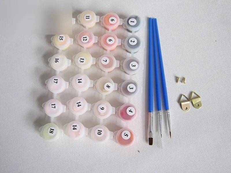 Kit Peinture par Numéros Chien Abstrait