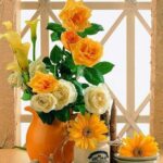 Yellow Flowers Paint by Numbers Kit - Painting By Number