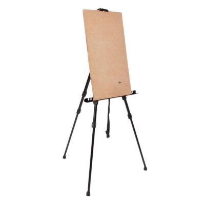 Artist's Iron Folding Easel Light Weight with Black Carry Bag - Painting By Number
