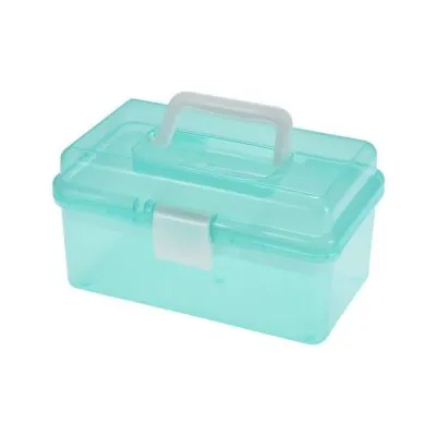 Boîte de Rangement pour Art en Plastique Transparent