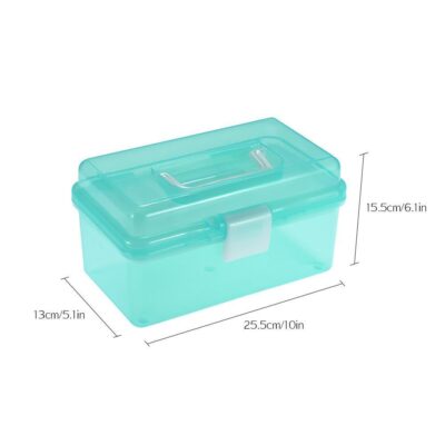 Clear Plastic Art Storage Box - Painting By Number