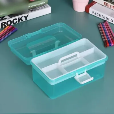 Clear Plastic Art Storage Box - Painting By Number