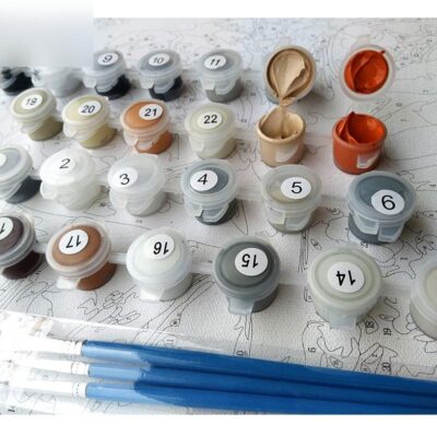 Robb Stark Painting from Game of Thrones Paint by Numbers Kit - Painting By Number