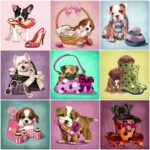 5D AnimalsCute Cartoon Diamond Painting Kit - DIY Art