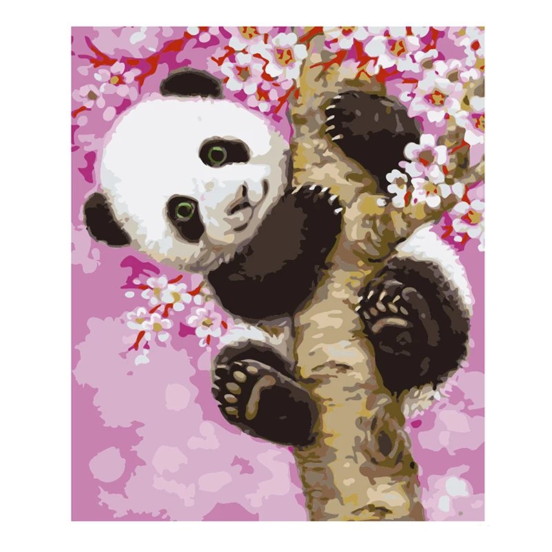 Cherry Panda Animal DIY Diamond Painting Kit - DIY Art