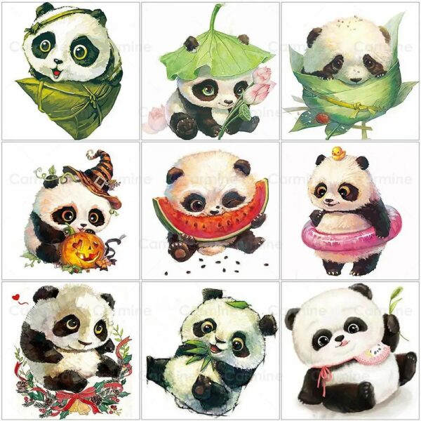 Diamond Paint Animal Panda Pictures Diamond Painting Kit - DIY Art