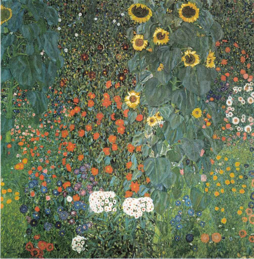 Flower Garden by Klimt - Paint by Numbers Kit
