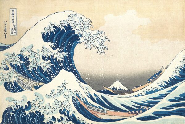 The Great Wave off Kanagawa by Hokusai - Paint by Numbers Kit