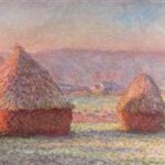 Haystacks at Sunset by Monet - Paint by Numbers Kit