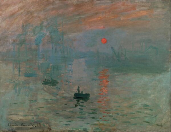 Impression Sunrise by Monet - Paint by Numbers Kit