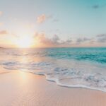 Ocean Sunset Triptych - Living Room Paint by Numbers