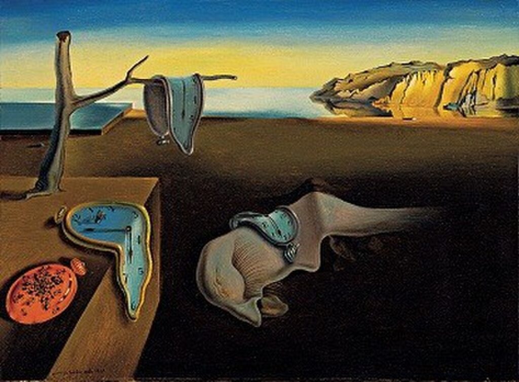 The Persistence of Memory by Dali - Paint by Numbers Kit