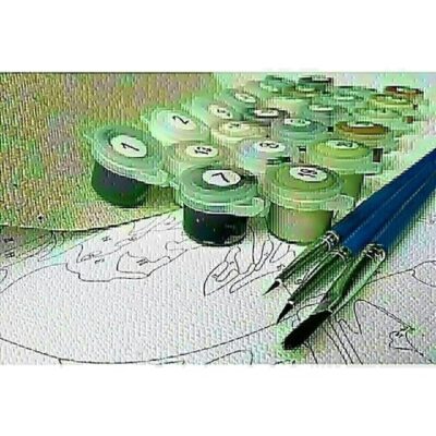 Stained Glass - Paint by Numbers Kit