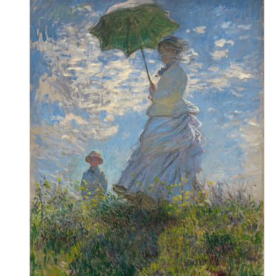 Woman With A Parasol - Claude Monet 5D Paint by Numbers Kit