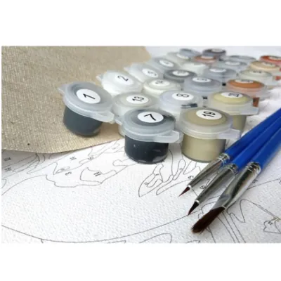 Fallen Flower Path - Paint by Numbers Kit