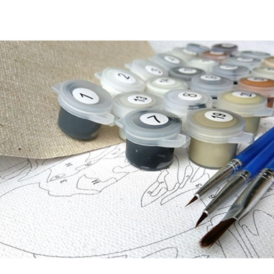 Silly Puppy - Paint by Numbers Kit