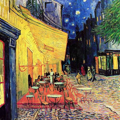Cafe Terrace at Night by Van Gogh - Paint by Numbers Kit
