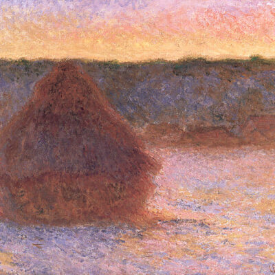 Haystacks at Sunset — Monet Paint by Numbers Kit