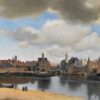 View of Delft by Vermeer - Paint by Numbers Kit