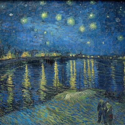 Starry Night Over the Rhone by Van Gogh - Paint by Numbers Kit