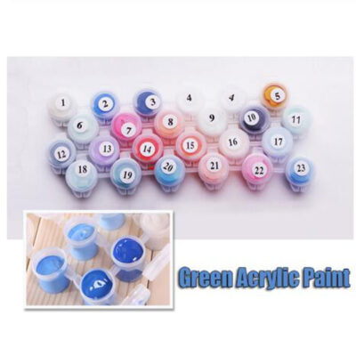 DIY Painting Digital Nude City Paint Canvas Landscape Picture - Paint by Numbers Kit