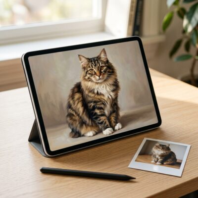 Custom Digital Pet Portrait