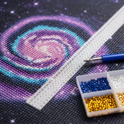 Galaxy Spiral Diamond Painting Kit