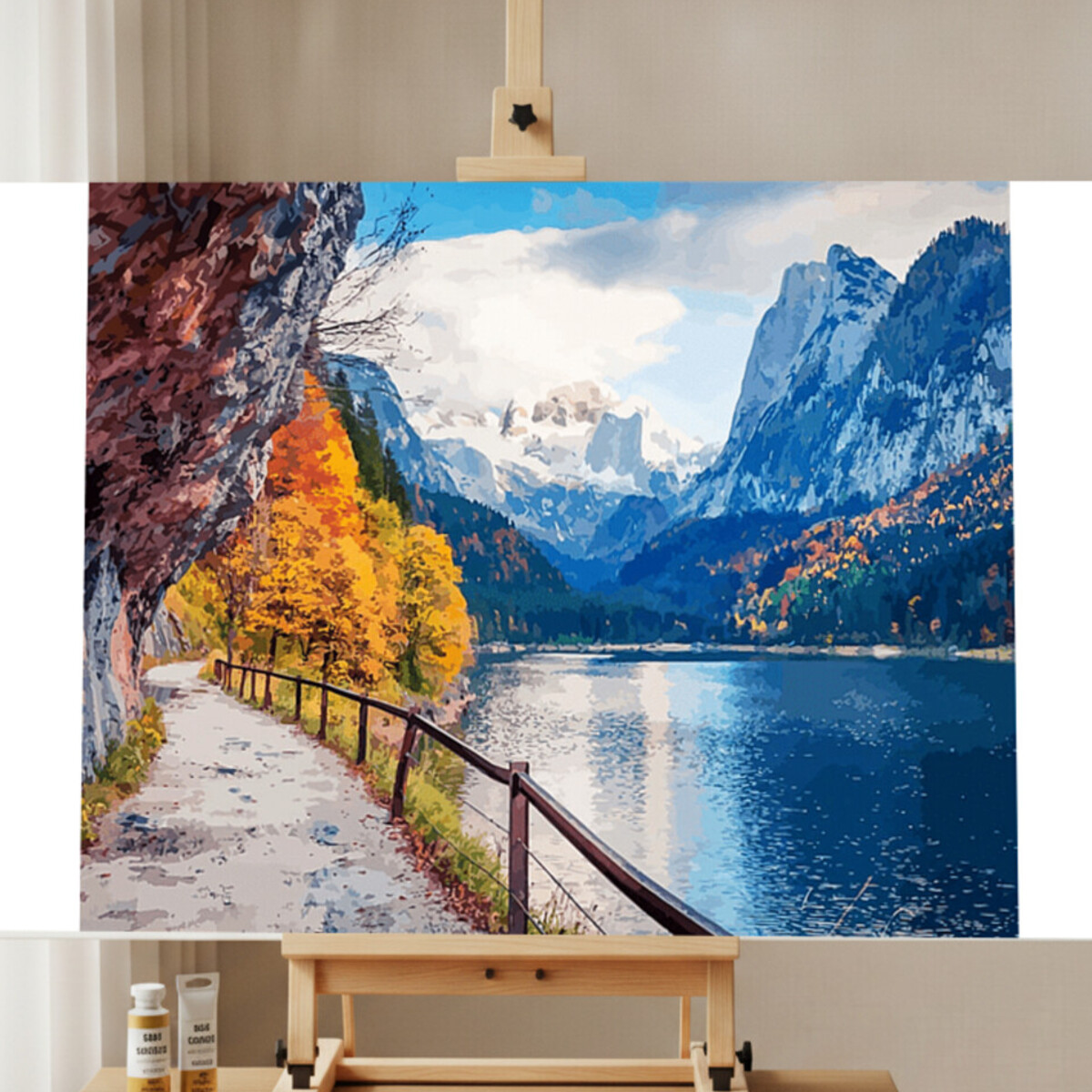 Kit Peinture par Numéros Paysage de Lac