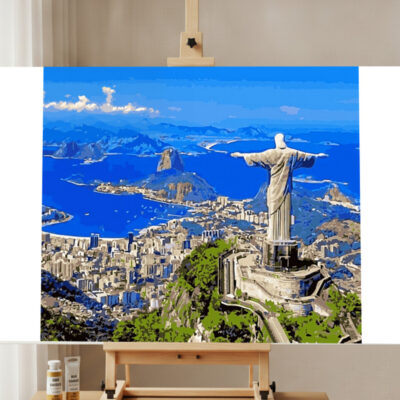 Landscape Brazil Paint by Numbers Kit