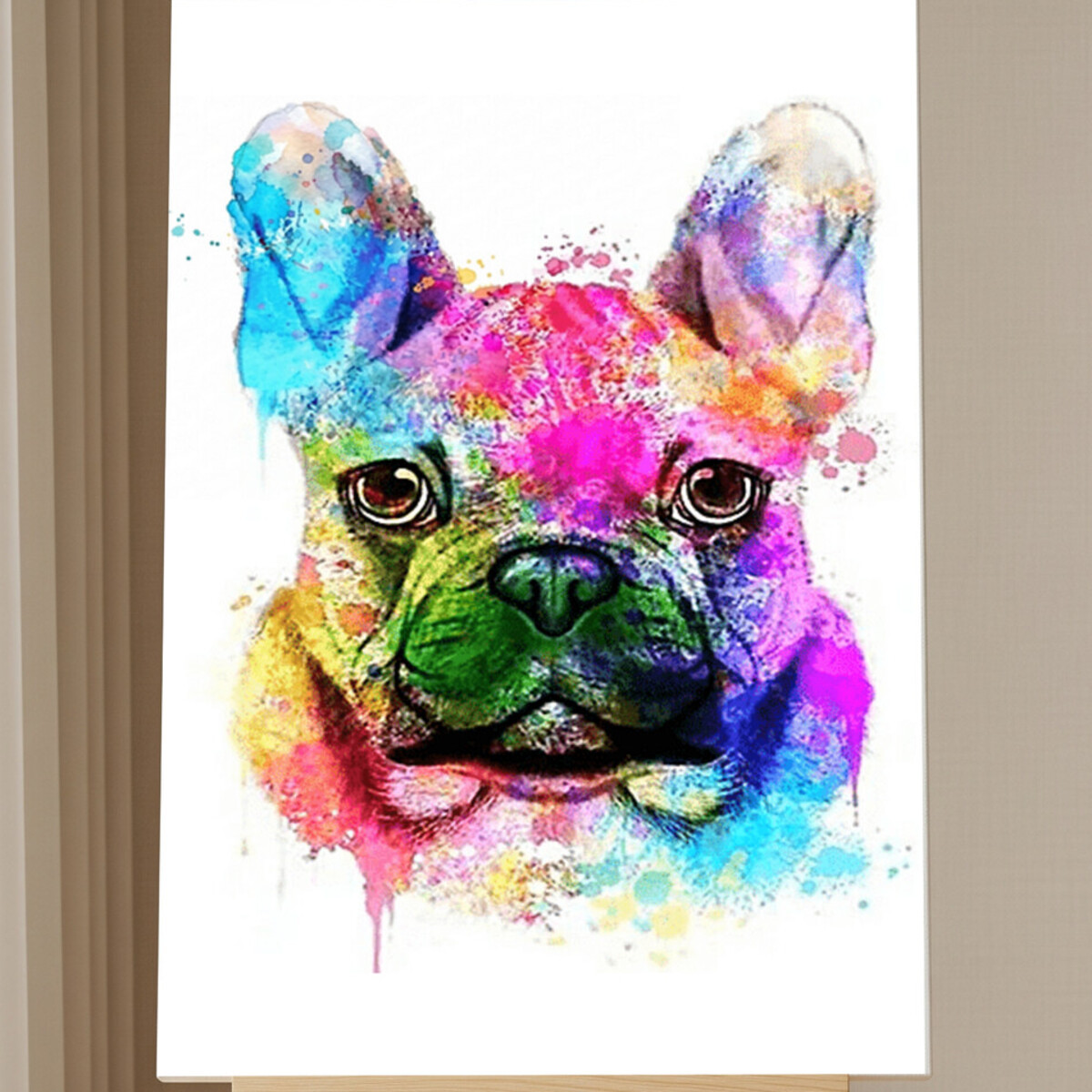 Kit Peinture par Numéro Chien Coloré