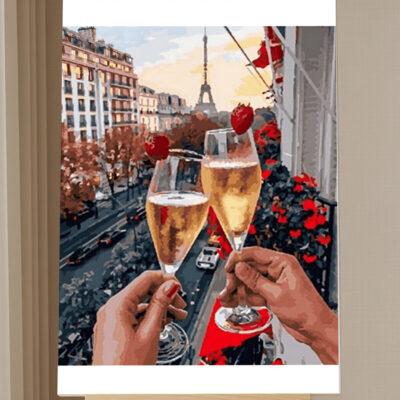 Kit Peinture par Numéros Fête à Paris
