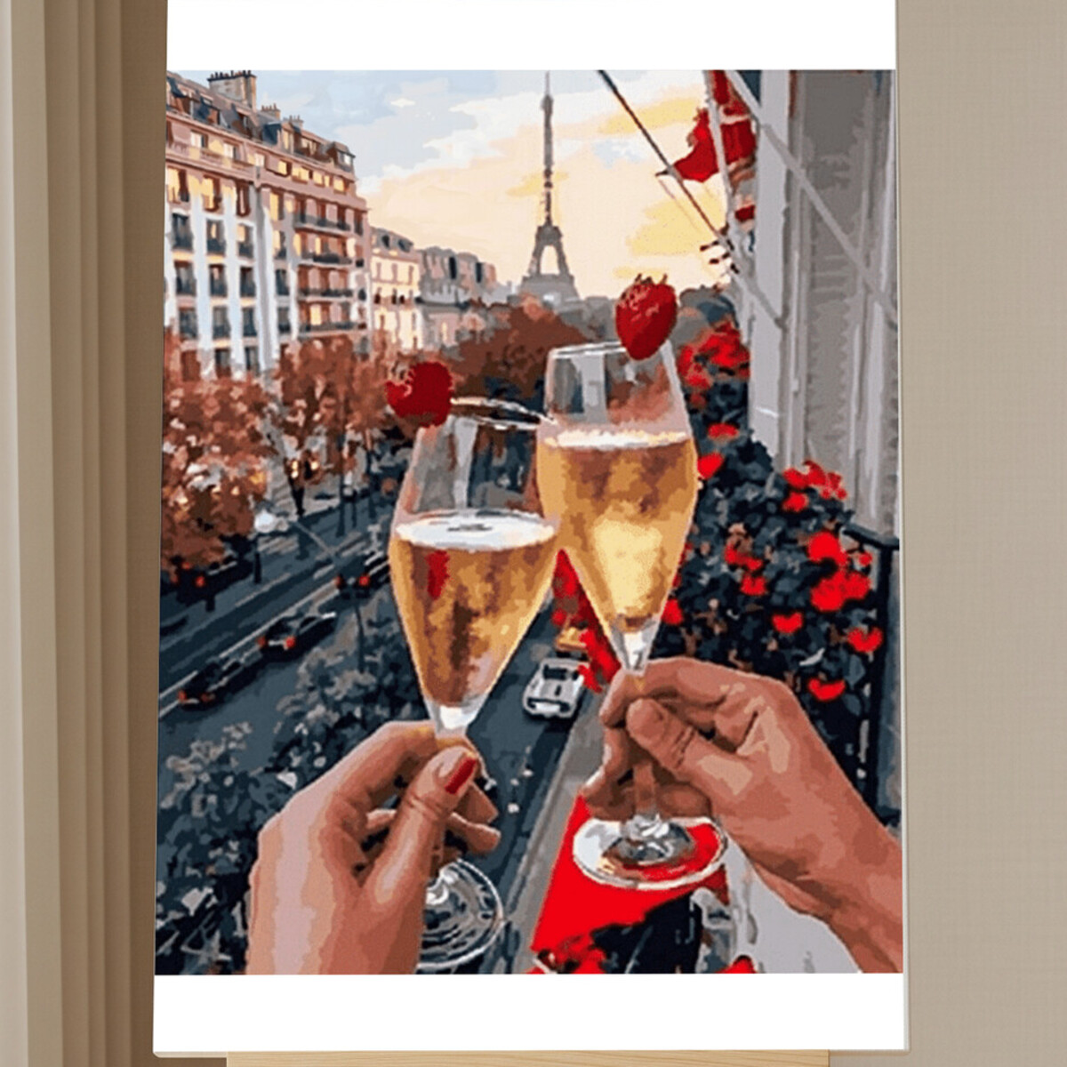 Kit de Pintar por Números Celebración en París
