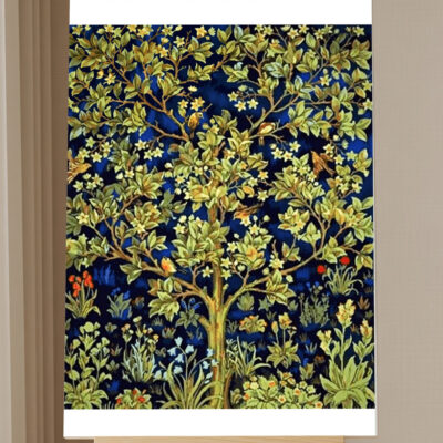 Kit Peinture par Numéros Arbre de Vie de William Morris