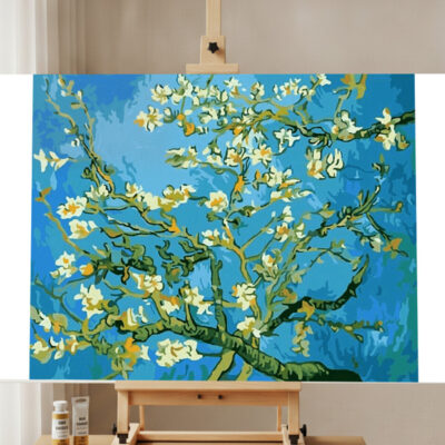 Kit de Peinture par Numéros Fleur d'Abricot Van Gogh